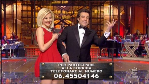 Ascolti Tv Sabato 5 febbraio 2011: La Corrida si rinconferma con 5 mln, Attenti a quei due sale a 4, Le cronache di Narnia a 2,8 mln. Amici a 3,5 (21%), Verissimo vola al 18%. Record per Chiambretti Night al 19%