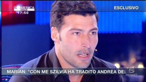 Grande Fratello 11 – A Domenica Cinque, Marian Kurpanov, il ragazzo con il quale Szilvia Miskolczi tradisce Andrea Cocco. Domani sera in puntata parlerà di questo con Andrea