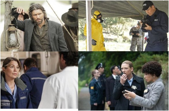 Ascolti Tv Usa 6-11 novembre: bene Hell on Wheels, Ncis sopra i 20 milioni, record stagionale per Grey’s anatomy, record negativo per Fringe