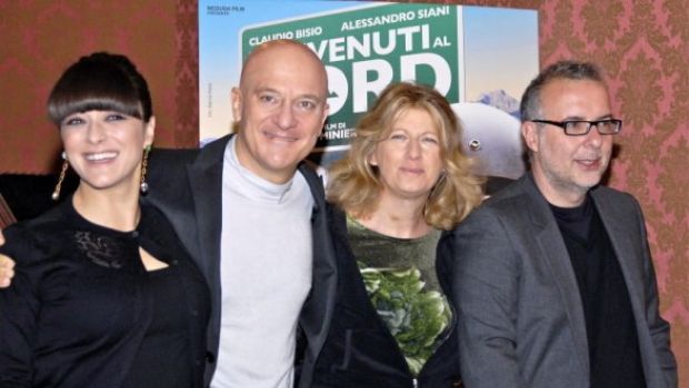 Benvenuti al Nord – il cast a Milano per presentare il film