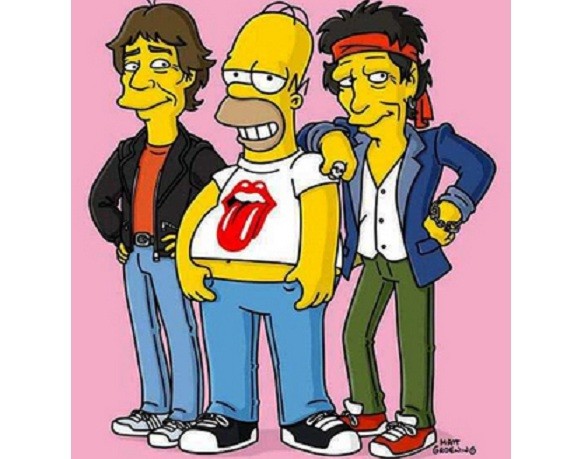 Le band nei Simpson