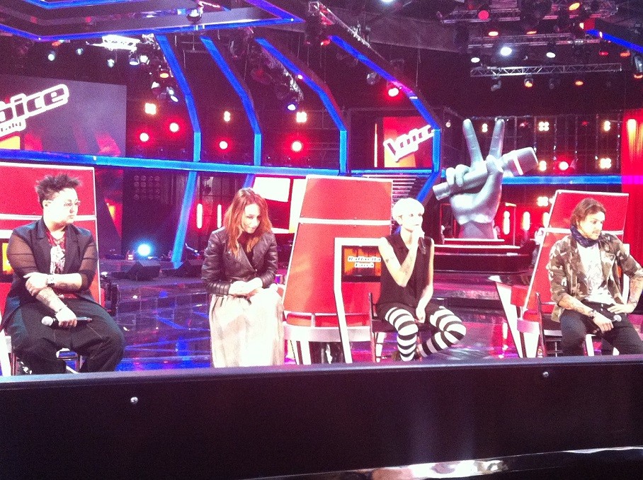 The Voice of Italy conferenza stampa
