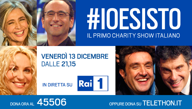 Stasera in tv, 13 dicembre 2013: Telethon 2013, Una Famiglia, Bake Off Italia