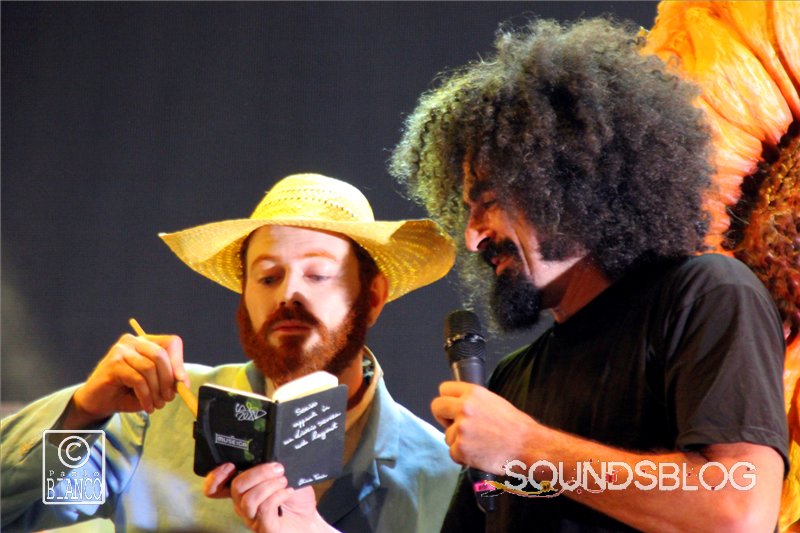 Caparezza foto concerto Milano Ippodromo City Sound – Giugno 2014