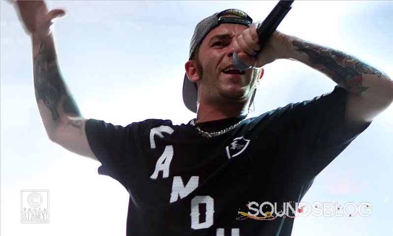 Salmo foto concerto Parabiago Rugby Sound, 17 Luglio 2014