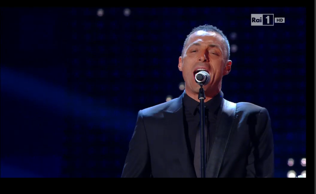 Sanremo 2015, Alex Britti, Un attimo importante