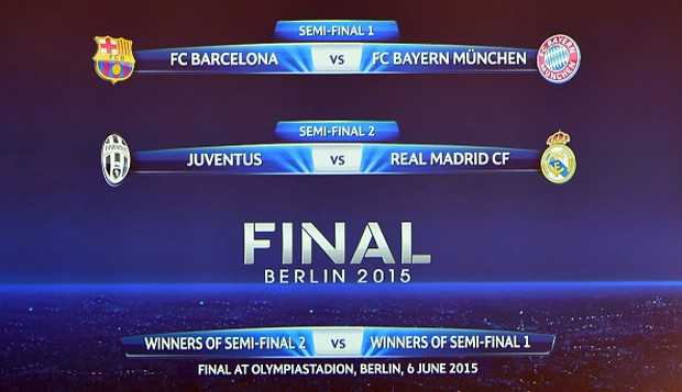 Champions League 2015, semifinali: su Canale 5 andata e ritorno di Juve-Real Madrid
