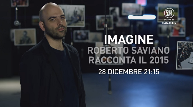 Roberto Saviano: “Imagine per raccontare il 2015 con le immagini, Jovanotti ospite. La tv non sperimenta più”