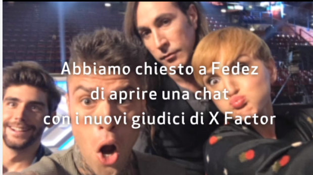 X Factor 2016, la chat di Alvaro Soler (foto)