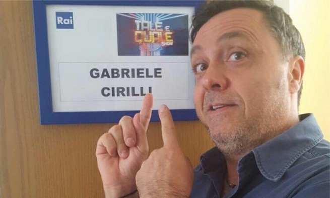 Gabriele Cirilli: “A Tale e quale picchi di ascolto durante mie esibizioni, sono un grande professionista”