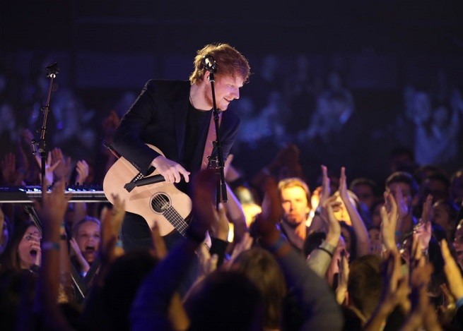 Classifica musica americana 23 marzo 2017: tormentone Ed Sheeran, poche news per questa settimana
