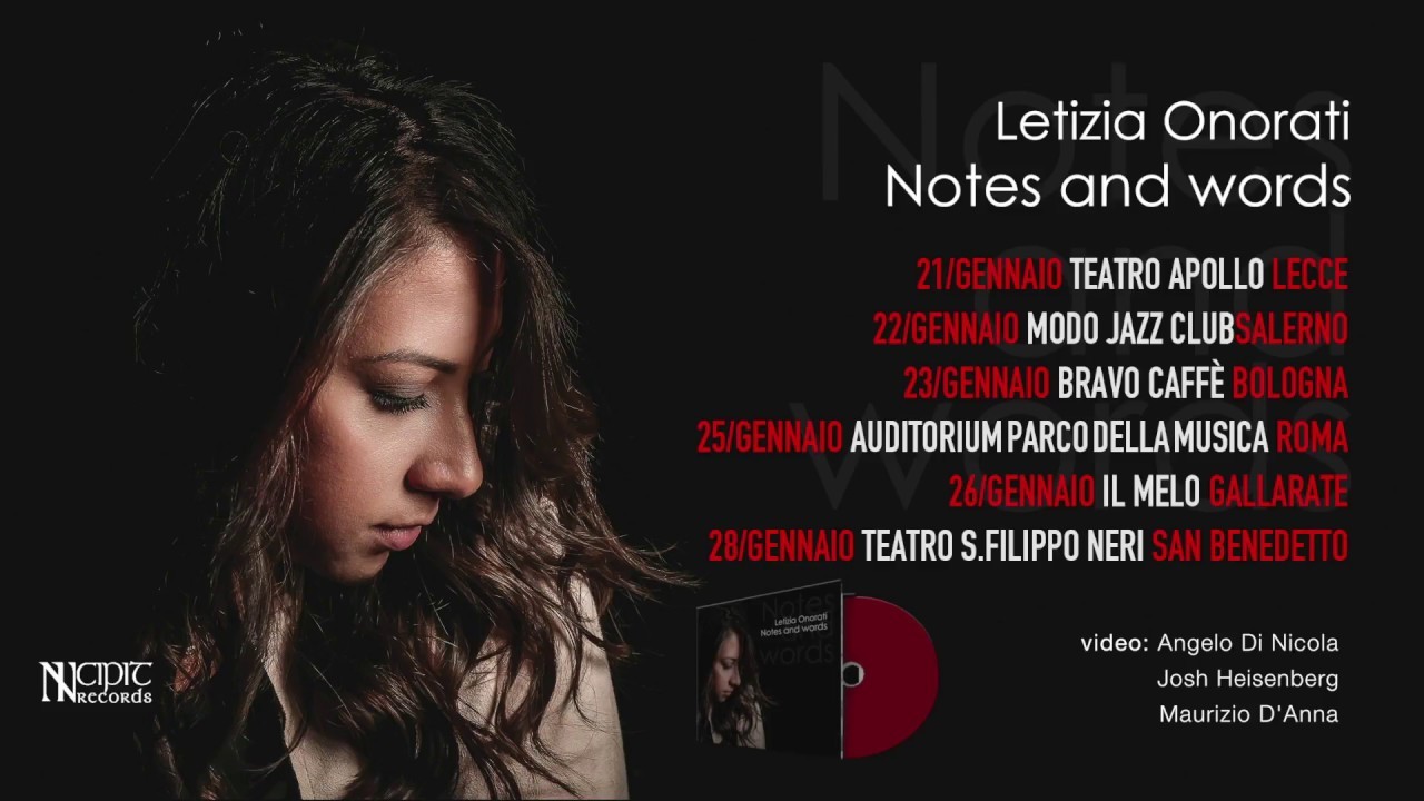 Trailer – Notes and Words – Letizia Onorati