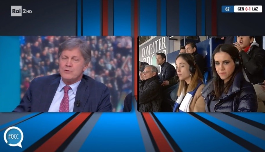 Quelli che il calcio, Collovati: “Quando una donna parla di tattica mi si rivolta lo stomaco”