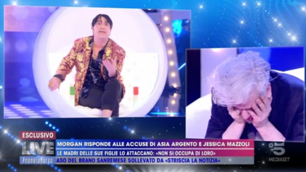 Morgan bestemmia a Live? L’artista smentisce