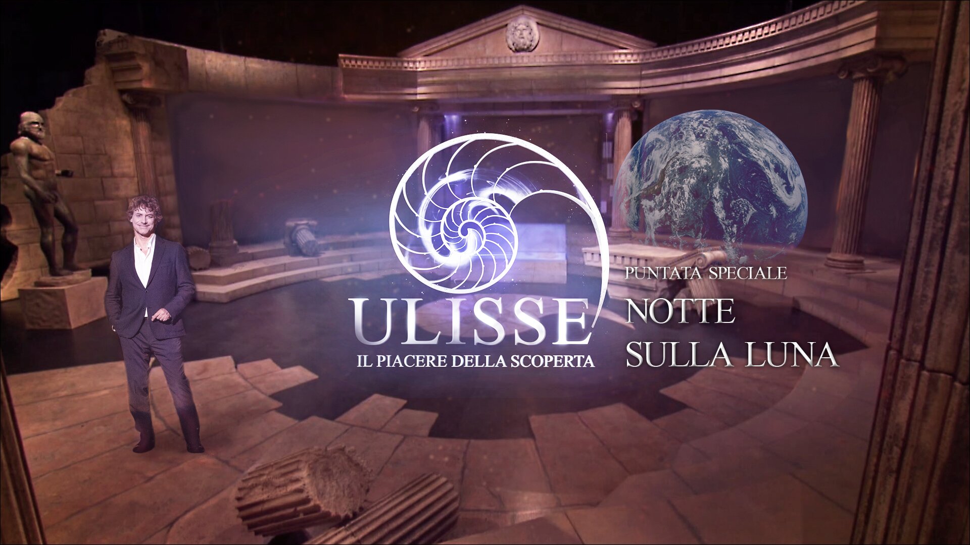 Ulisse, Notte sulla Luna: su Rai 1 Alberto Angela celebra i 50 anni dall’allunaggio