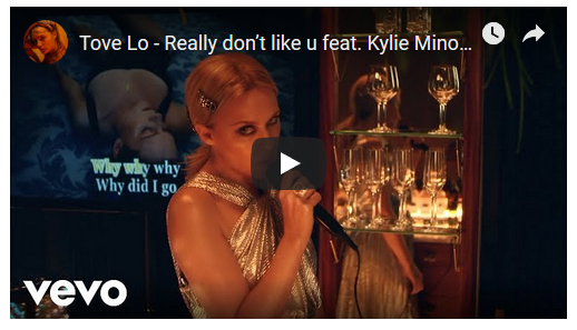 Tove Lo e Kylie Minogue, Really don’t like u: testo, traduzione e video ufficiale