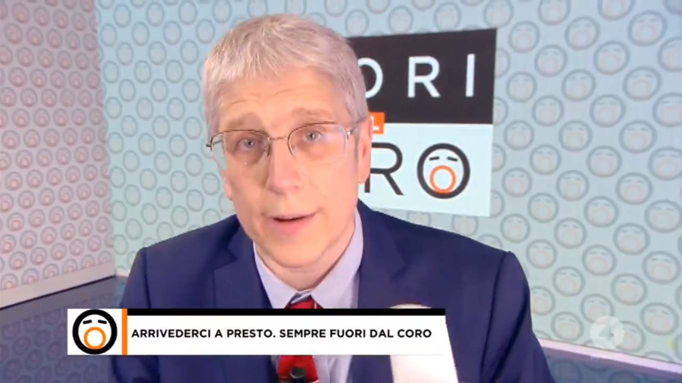 Fuori dal coro si allunga. Mario Giordano promosso per altre quattro puntate (Anteprima Blogo)