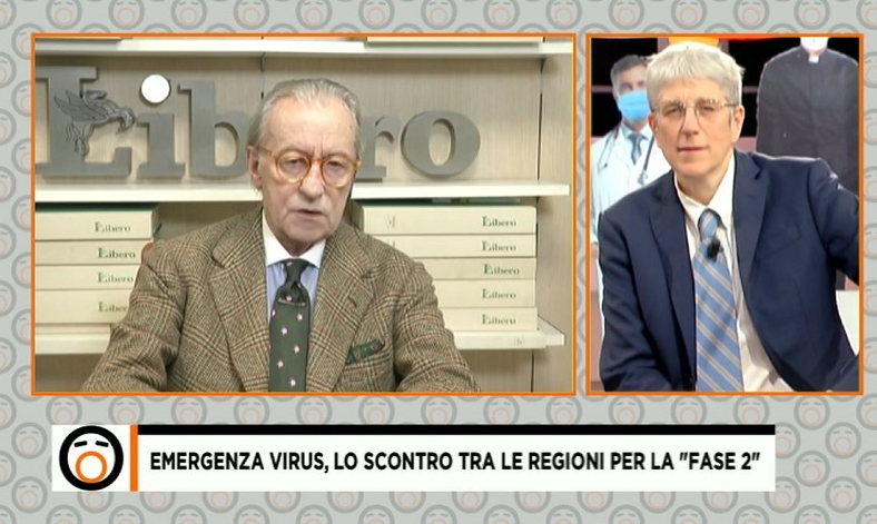Agcom contro Fuori dal coro per l’intervista di Giordano a Feltri