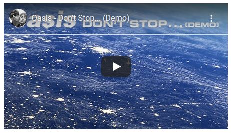 Don’t Stop… , Oasis: testo e traduzione