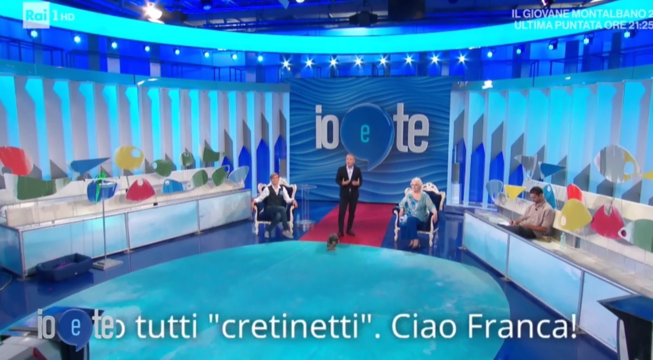 Io e te ‘buca’ la notizia della morte di Franca Valeri. L’omaggio va solo in sovrimpressione
