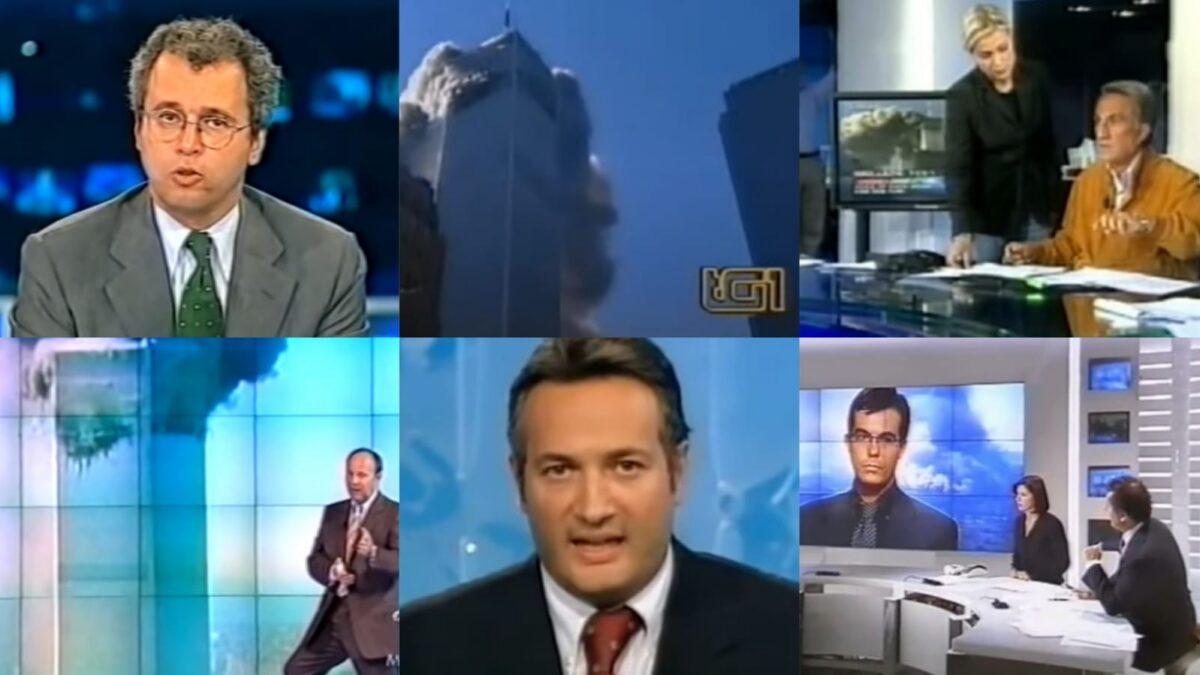 11 settembre 2001, il racconto di una giornata televisiva banale. Fino alle 14.46