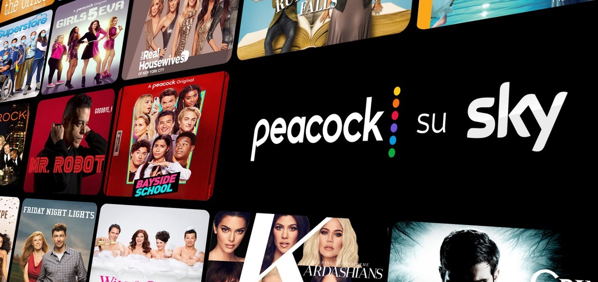 Peacock: la piattaforma di NBCUniversal, disponibile su Sky dal 15 febbraio 2022
