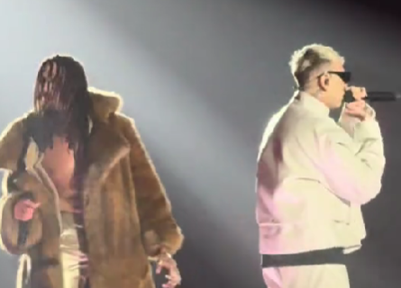 Ghetto Superstar, Lazza ospite del concerto di Ghali a Milano, Forum di Assago (video, 28 ottobre 2024)