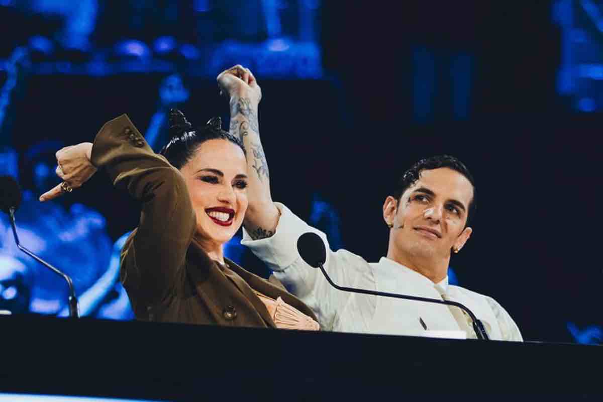 Sky Uno XFactor Lauro e Paola Iezzi 