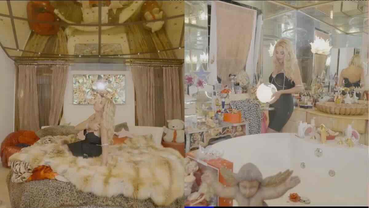 Dettagli della casa di Valeria Marini