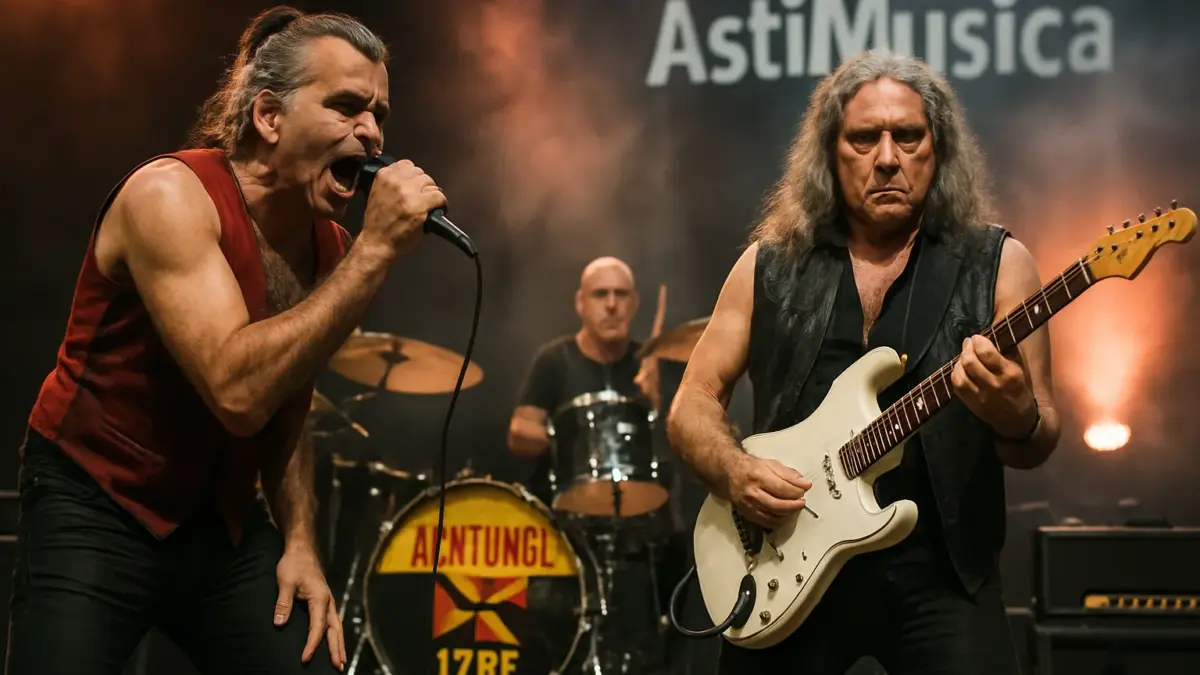 Litfiba celebra i 40 anni di ’17 Re’: il live ad AstiMusica è una festa storica